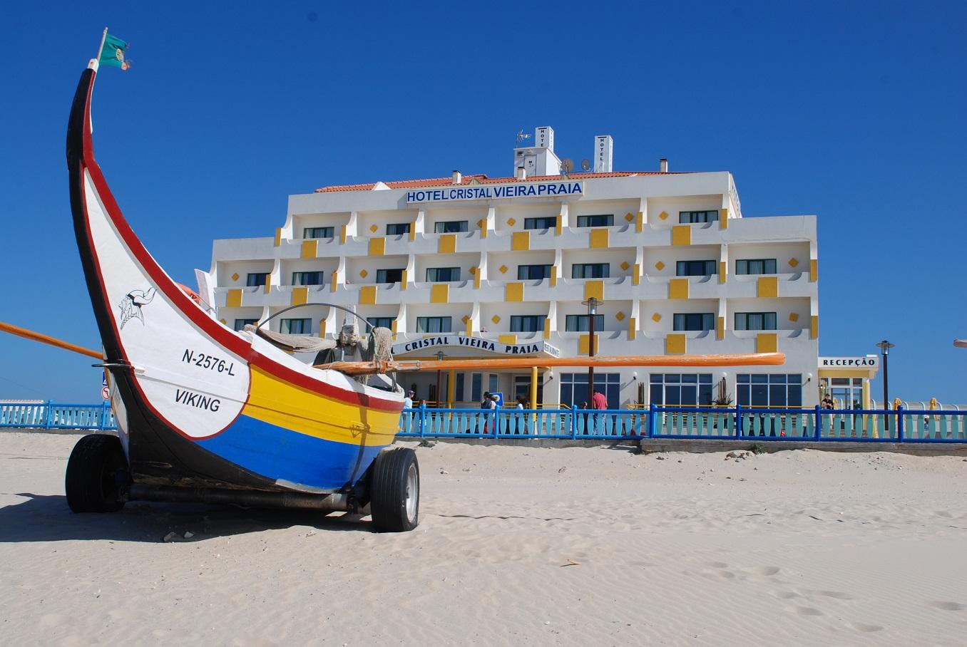 Hotel Cristal Vieira Praia & Spa Виейра де Лейрия Екстериор снимка